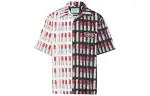 PRADA Shirts Men's Multicolor Cuban Collar Moderate Other