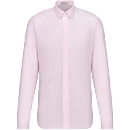 DIOR Shirts Men's Pink Pointed Collar Moderate Other