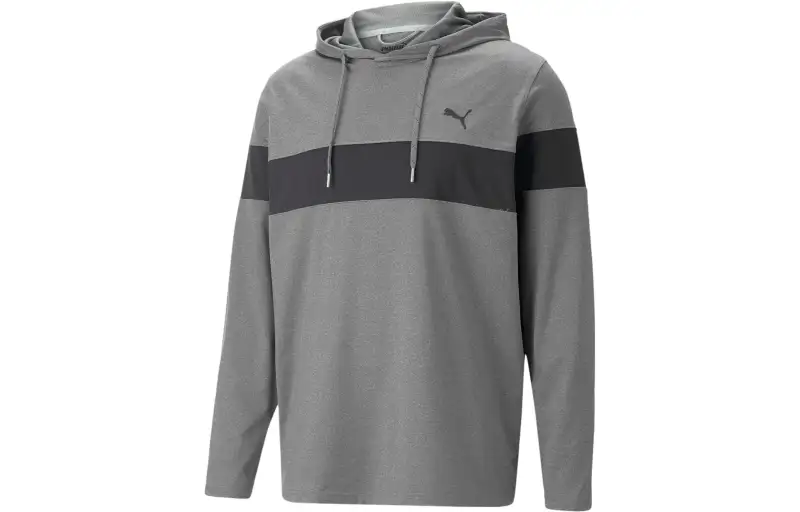 PUMA X KOCHÉ Sweatshirts Men's Gray Hooded Moderate Other