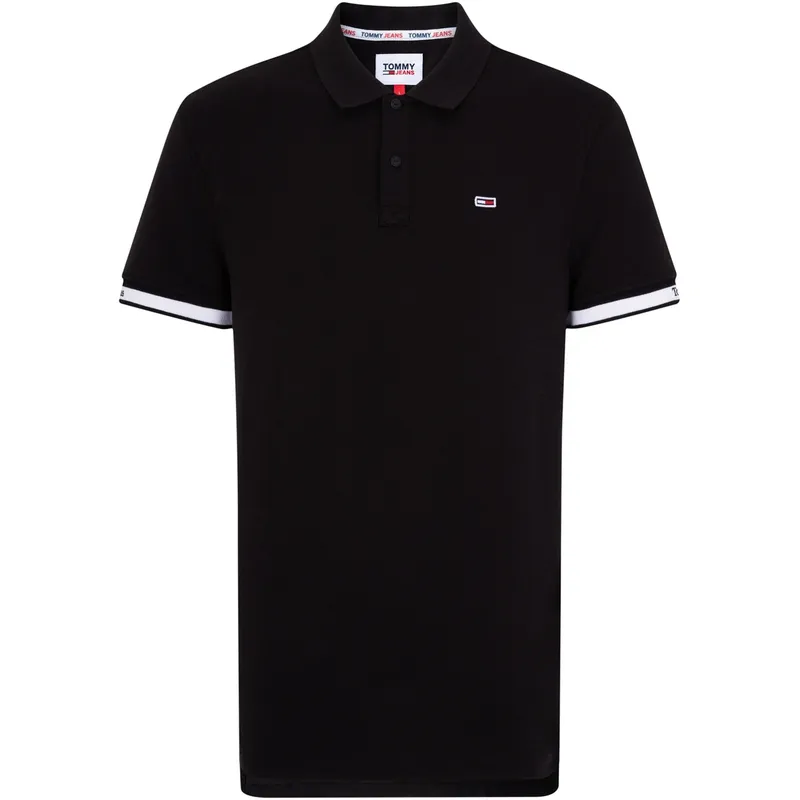 Tommy Hilfiger Polo Shirt Men's Black