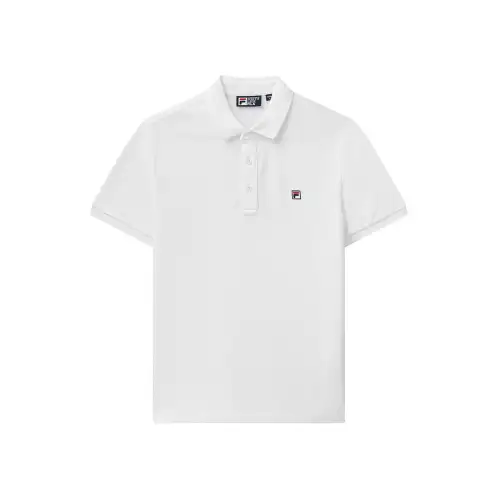 FILA Polo Shirt Men's Standard White