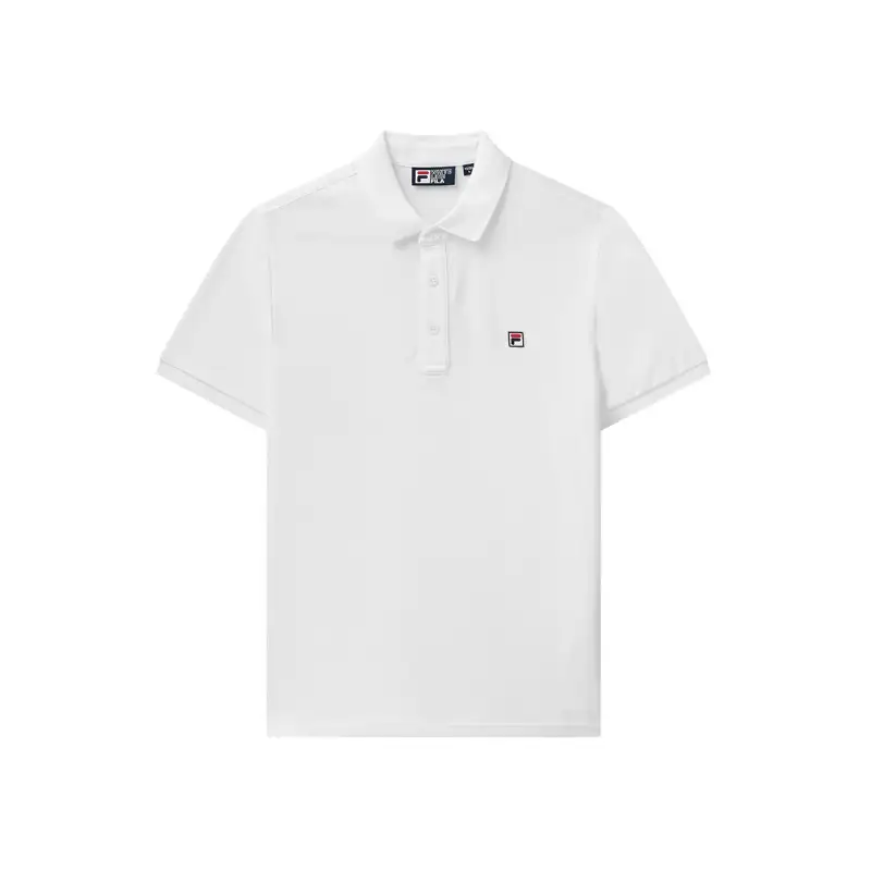 FILA Polo Shirt Men's Standard White
