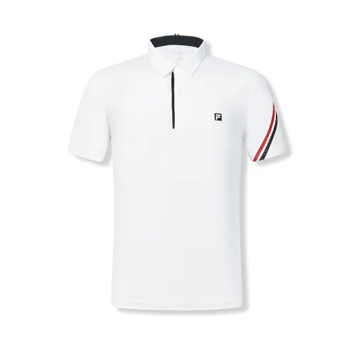 FILA Polo Shirt Men's Jade White