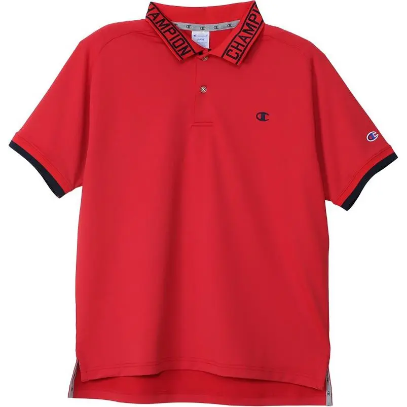 Champion Polo Shirts Men's Polo Collar Moderate Straight Fit