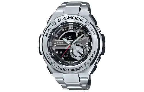 CASIO Men G-STEEL Series Black Watch GST-210D-1A