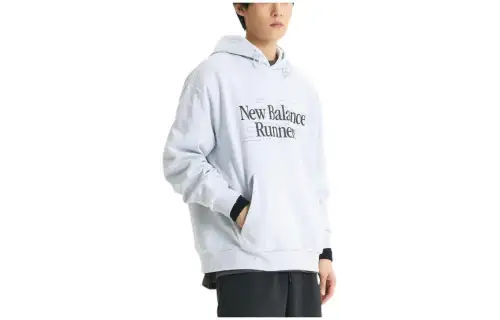 New Balance Sweatshirt Men's Light Gray