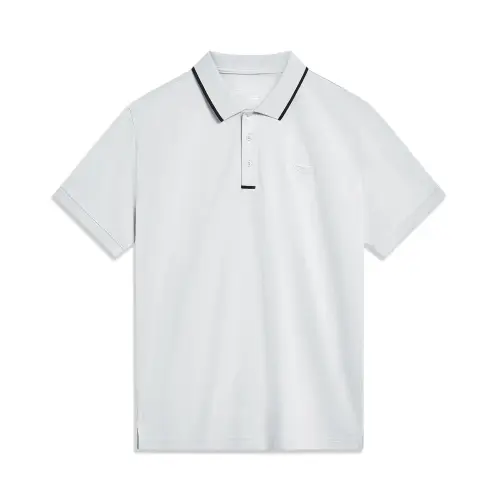 Li Ning Sports Trendy Collection Polo Shirt Men's Stone Gray
