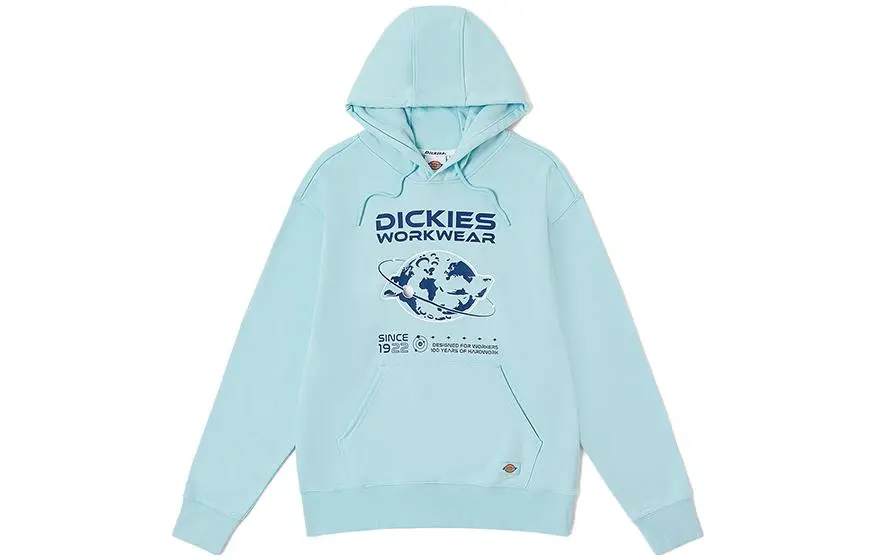 Dickies Sweatshirts Unisex Blue Hooded Moderate Other