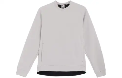 PUMA Golf Sweatshirts Men's Gray Crew Neck Moderate Other