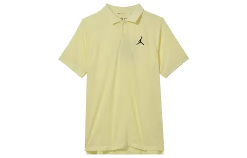 Jordan Dri-FIT Mens Sport Golf Polo Shirt 'Yellow'