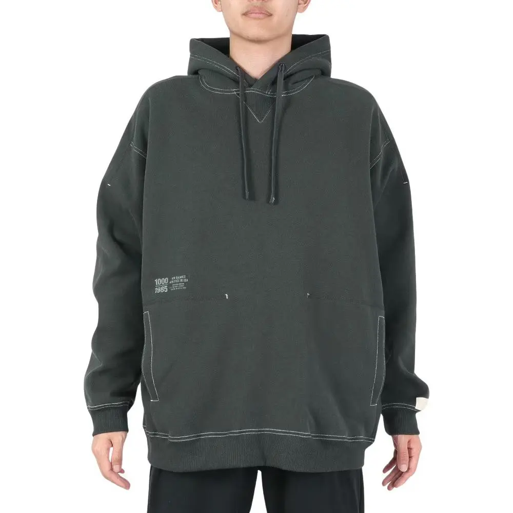 New Balance Sweatshirts Men's Dark Gray Hooded Moderate Regular