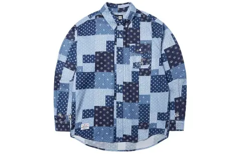 New Era SS24 Shirt Unisex Denim Blue