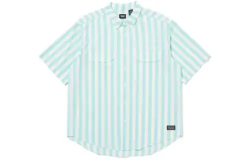 Levis Shirts Men's Light Cyan Lapel Moderate Other