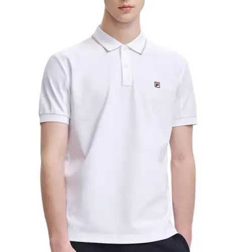 FILA Polo Shirt Men's Standard White
