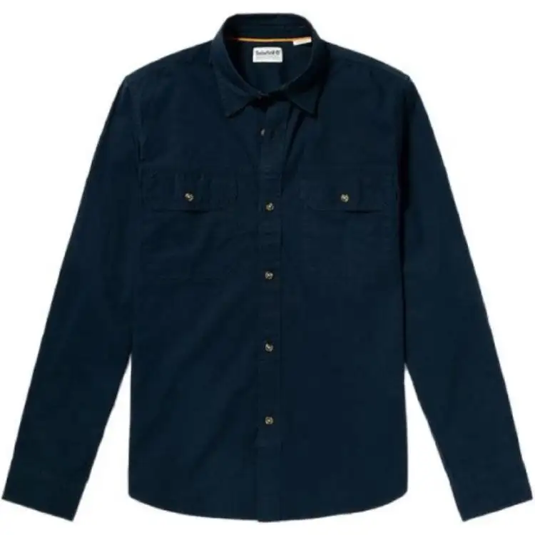 Timberland Shirts Men's Blue Lapel Moderate Other