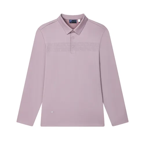 FILA Polo Shirt Men's Berry Pink