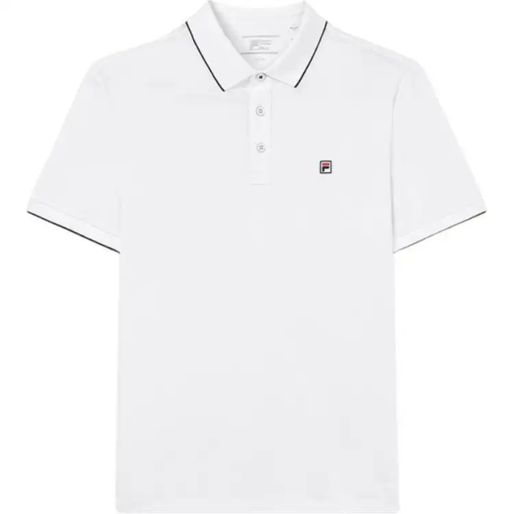 FILA Polo Shirt Men's Standard White