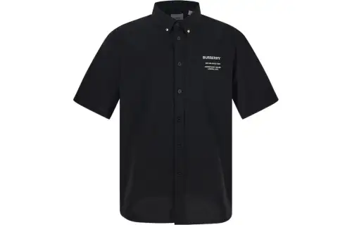 Burberry SS22 Shirt Men's Black