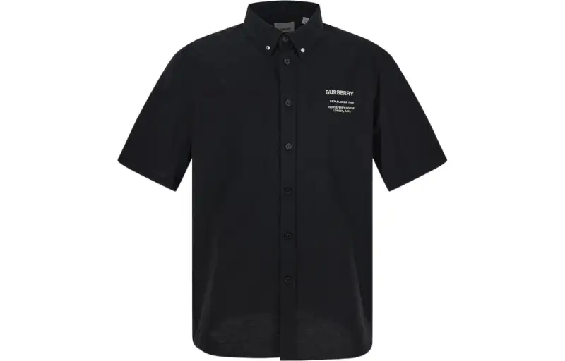 Burberry SS22 Shirt Men's Black