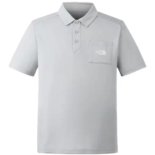 The north face, travel breathable quick dry polo for traveling, with short sleeve