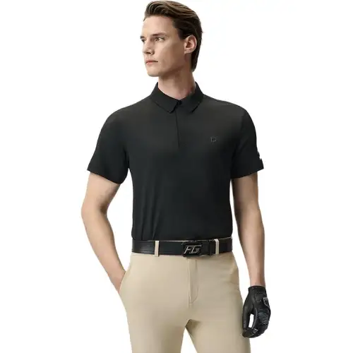 FILA Polo Shirt Men's Pitch Black BK