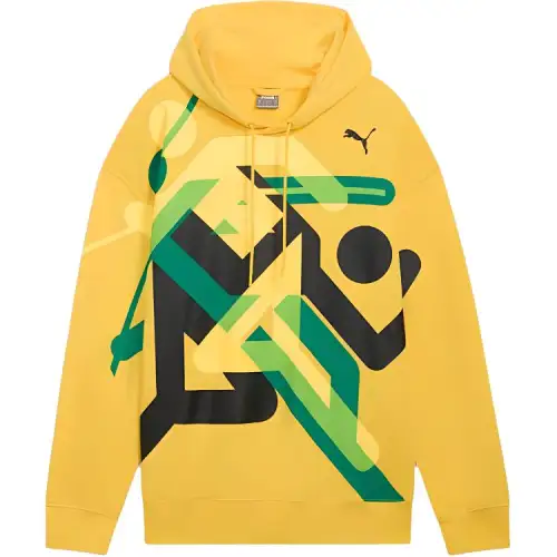 PUMA Sweatshirt Men's Yellow Green