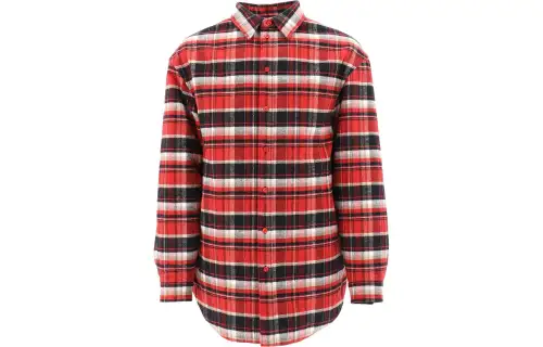 Balenciaga SS22 Shirt Loose Fit Men's Red