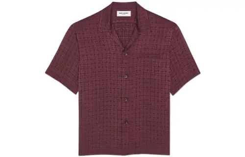SAINT LAURENT FW22 Shirt Men's Red