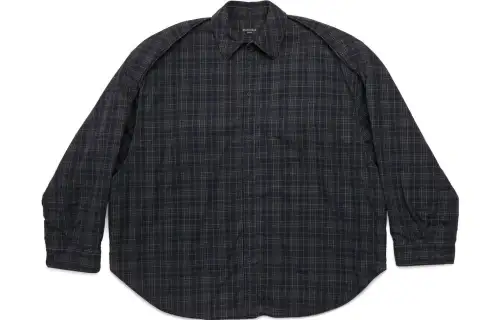 Balenciaga Checked Buttoned Shirt