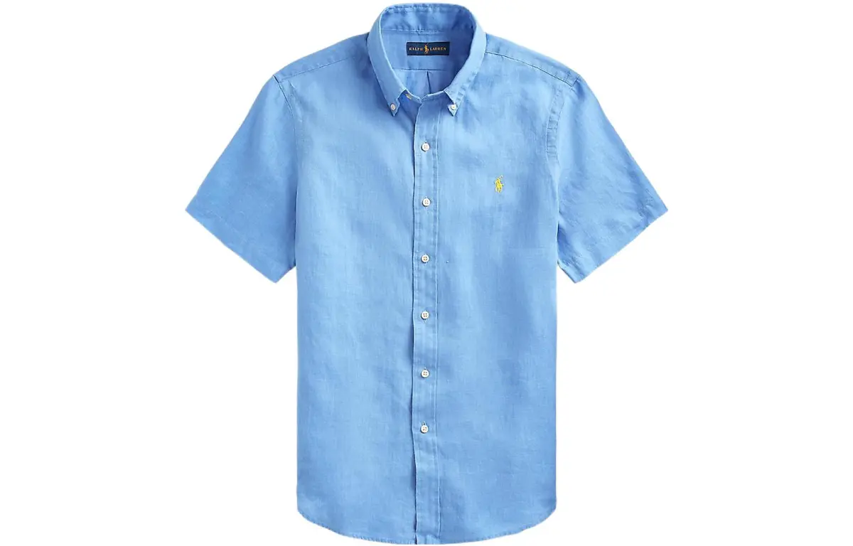 Polo Ralph Lauren Shirt Classic Version Men's Bright Blue