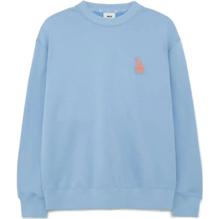 MLB Los Angeles Dodgers Sweatshirts Unisex Blue Crew Neck Moderate