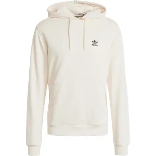 Adidas Originals Essential TREFOIL ESSENTIALS HOODIE Sweatshirt Men's Magic White