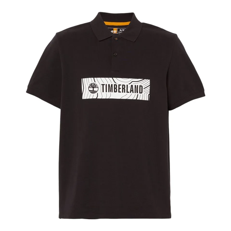 Timberland Polo Shirt Men's Black
