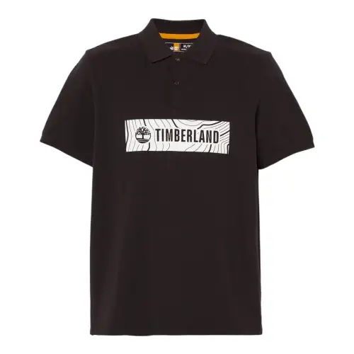 Timberland Polo Shirt Men's Black