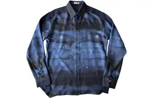 DIOR SS23 Shirt Men's Dark Blue