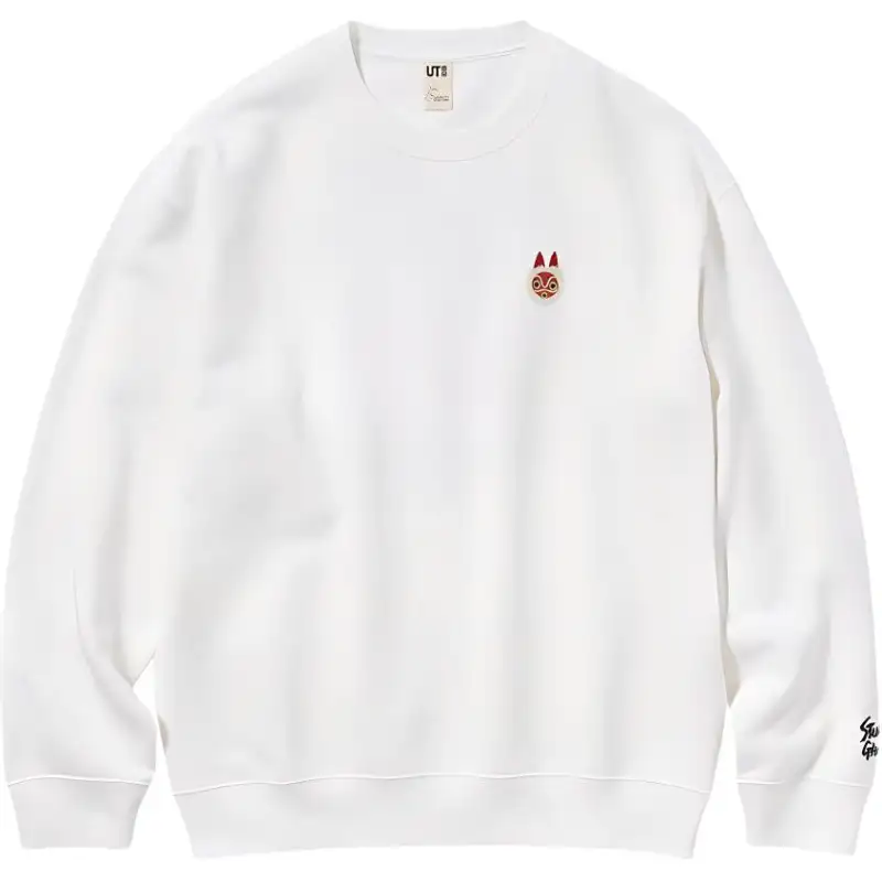 UNIQLO x Ghibli Sweatshirt Unisex Ivory