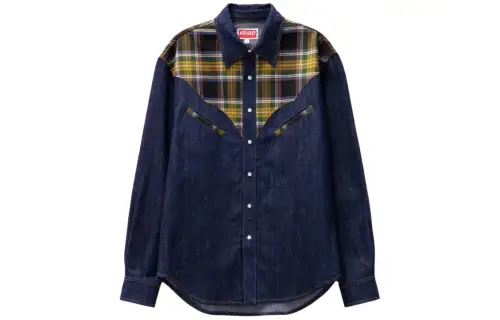 KENZO Buttoned Denim Shirt