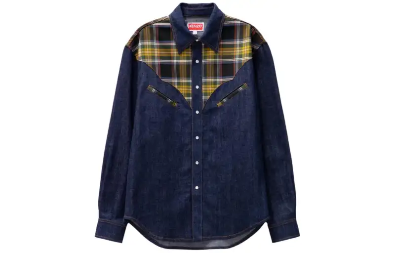 KENZO Buttoned Denim Shirt