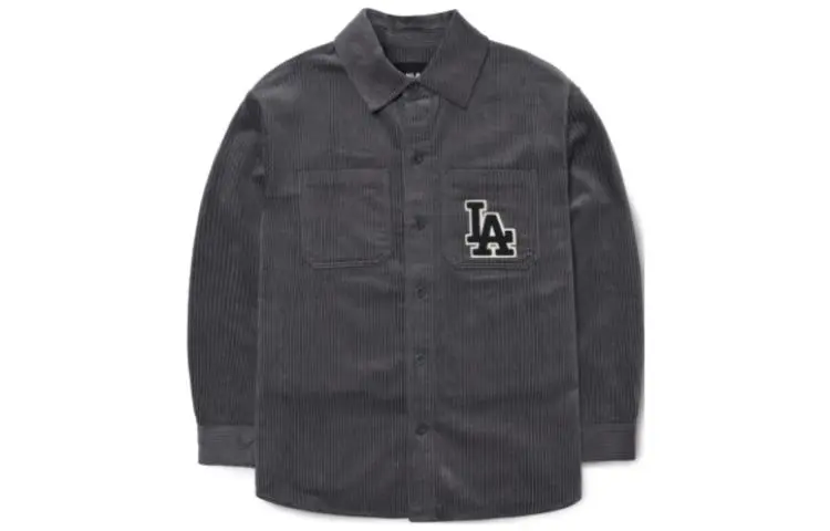 MLB Los Angeles Dodgers Shirt Unisex Charcoal Gray