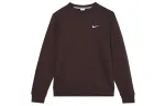 Nike Men Crew Neck Pullover Long Sleeve Sweatshirt Cocoa Brown