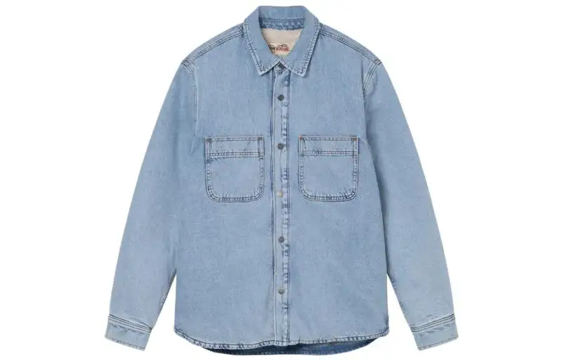 Stüssy Long-sleeved Denim Shirt