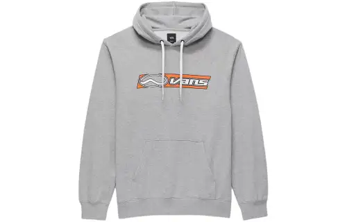 Vans Sweatshirts Men's Gray Hooded Moderate Regular