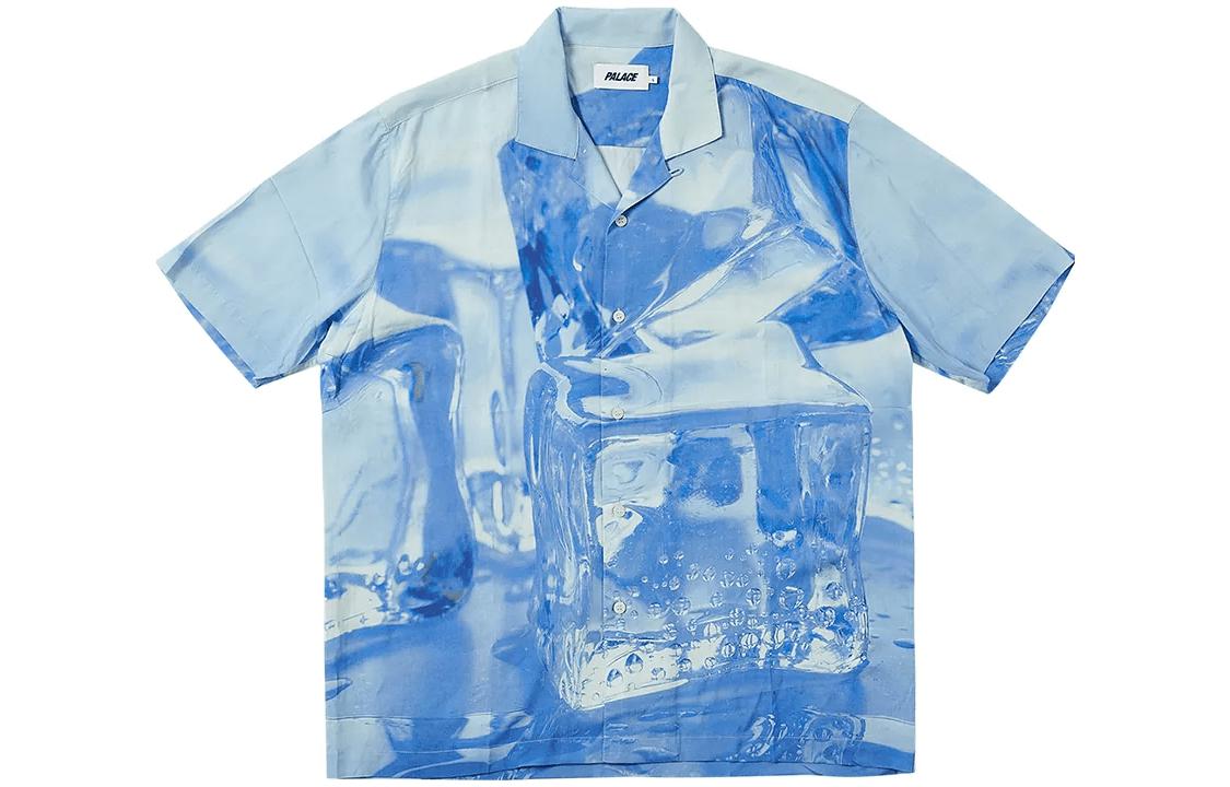 Рубашка Palace PALACE PALACE 2023 ULTIMATE CHILL SHIRT CRYSTALISED BLUE (голубая)