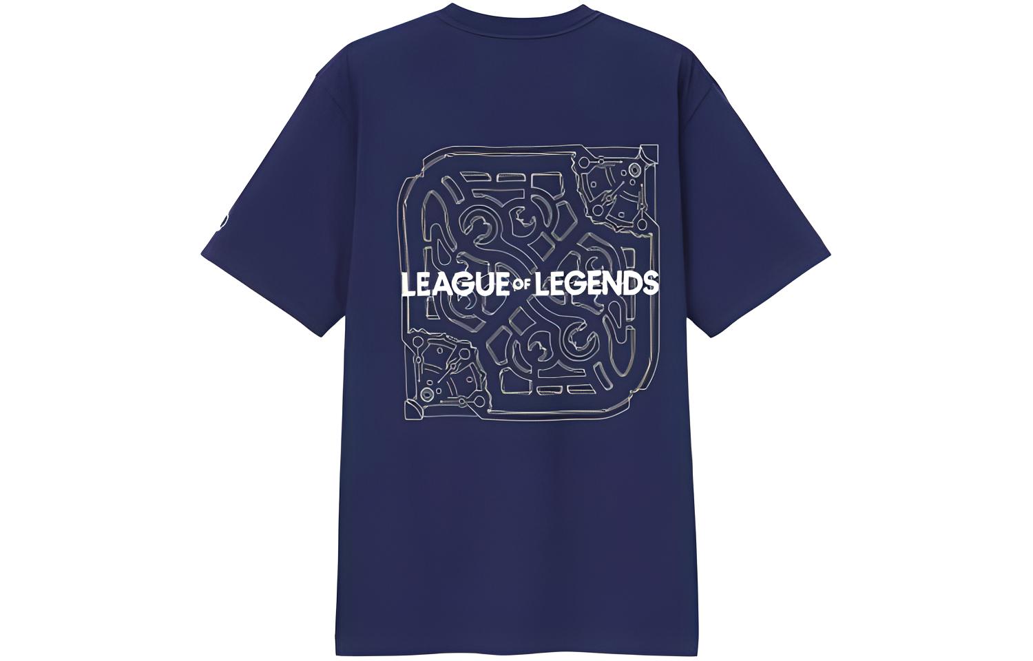Футболка UNIQLO x /LEAGUE OF LEGENDS T (синяя) — фото 2