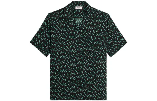 CELINE All Over Patterned Short Sleeved Shirt