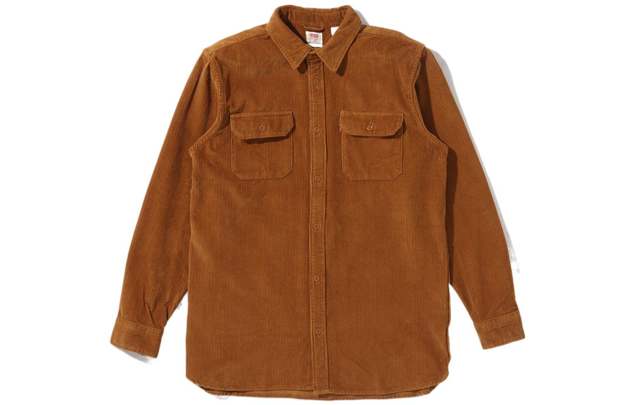 Мужская рубашка Levis (/ горчичная)