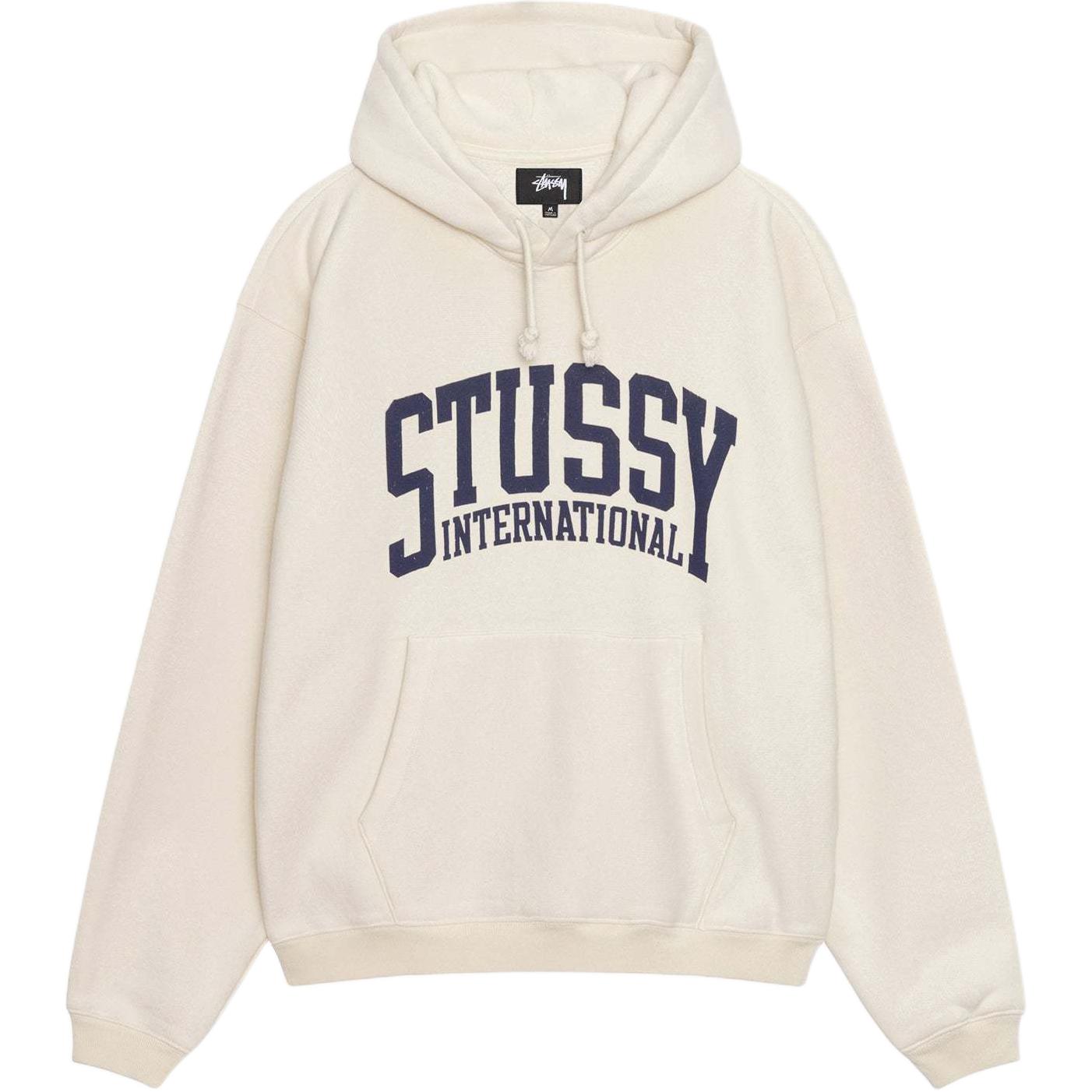 Худи Stussy SS24 Relaxed Hoodie International (черное)