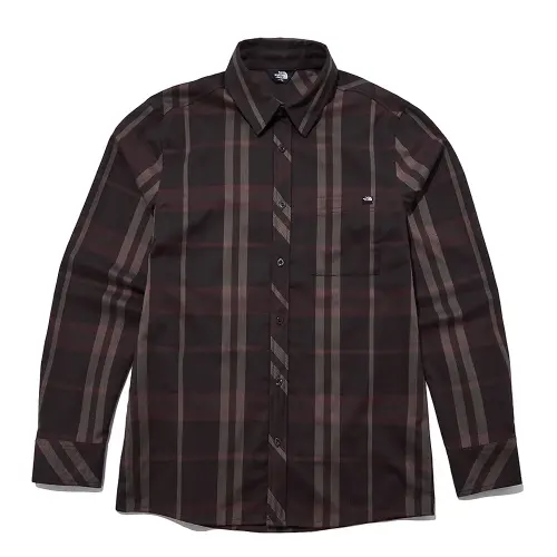 THE NORTH FACE ESSENTIAL Shirt Men's Coffee Brown