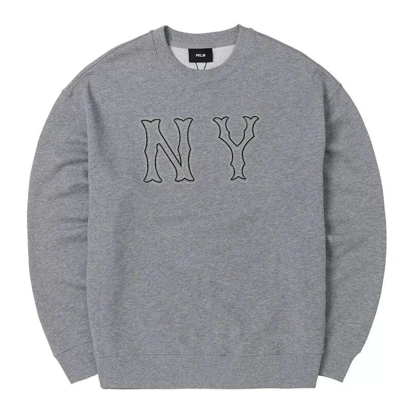 MLB New York Yankees Sweatshirt Unisex Dark Heather Gray