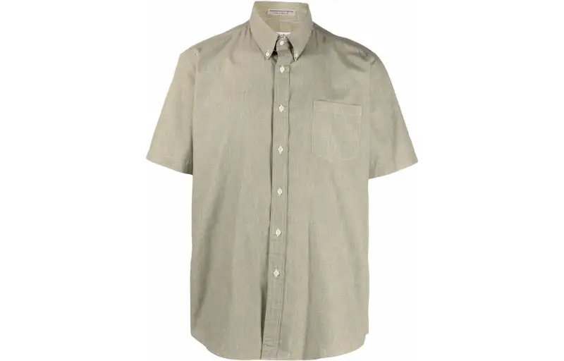 SAINT LAURENT Pre-Owned 1990s Short-sleeved Button-down Shirt